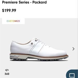 Mens Golf Shoes - Dryjoys Premier Size 10- Only Worn Once